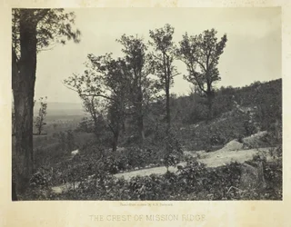 La crête de Mission Ridge