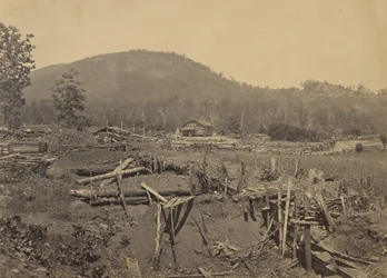 Le front du mont Kenesaw, Géorgie