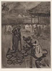 Vendeur de poulets, Trinidad