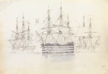 Exercice de voile dans le port de Malte