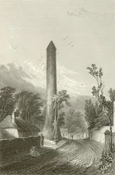 La Tour Ronde de Clondalkin, Dublin, Irlande