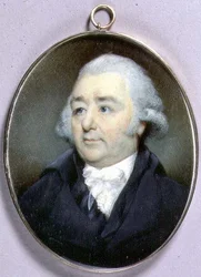 Portrait miniature de John Flaxman, vers 1798