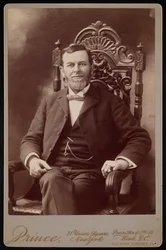 Portrait de Joseph Williams Collins 1839-1904, années 1890