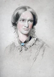 Charlotte Brontë, romancière anglaise, 1850