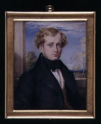 Portrait miniature d