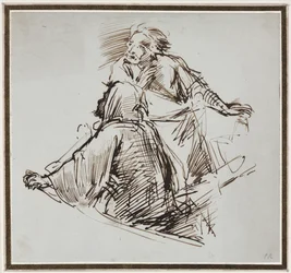 Deux figures masculines