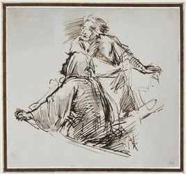 Deux Figures Masculines, vers 1829