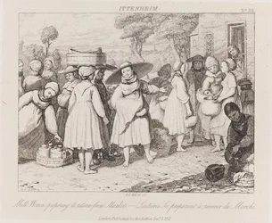 Femmes laitières, Ittenheim, c.1821