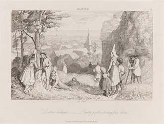 Retour du travail, Havre, vers 1821