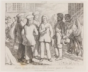 Étudiants, Ulm, vers 1821