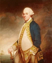 Amiral Sir Charles Hardy (vers 1716-1780)