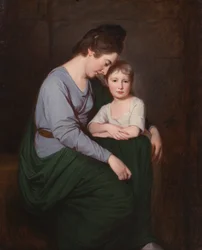 Ann Wilson avec sa fille Sybil