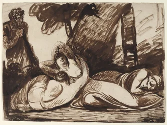Cimon et Iphigénie : scène tirée du Décaméron de Boccace