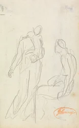 Étude de composition de figure n° 2