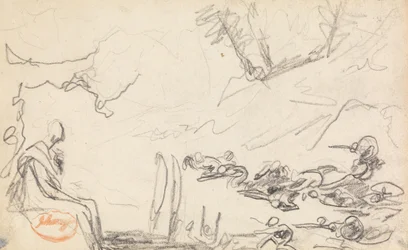 Étude de composition de figure n° 32