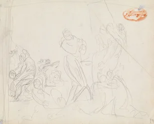 Étude de composition de figure n° 34