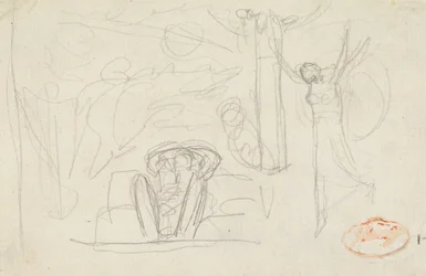Étude de composition de figure n° 38