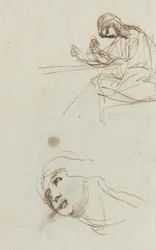 Études de figures (verso)