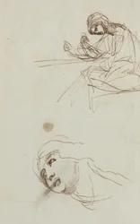 Études de figures [verso]