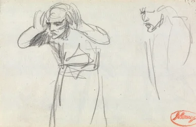 Personnage avec les mains sur les oreilles