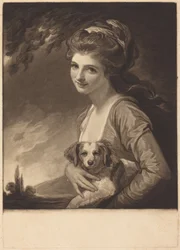Lady Hamilton incarnant la Nature