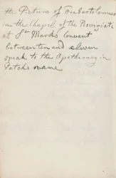 Notes sur le manuscrit