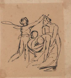 Groupe en deuil