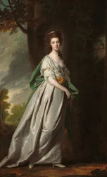 Mme Thomas Scott Jackson, vers 1770-1773 (huile sur toile)