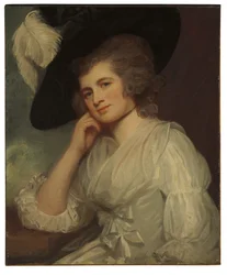Portrait de Lady Laetitia A Court