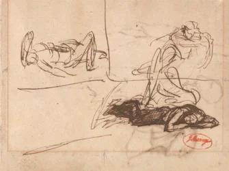 Figures couchées