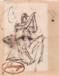 Figure classique assise