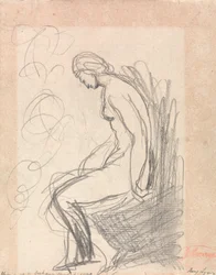 Femme nue assise (Hygeia at Doctor Graham
