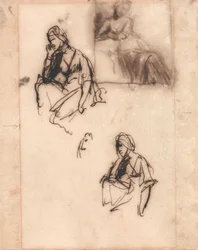 Femme assise