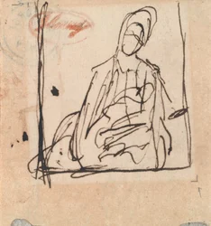Femme assise