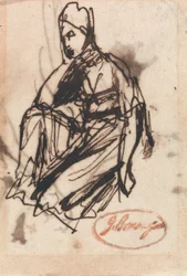 Femme assise