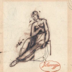 Femme assise