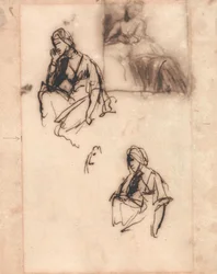 Femme assise