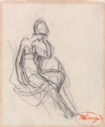 Femme assise