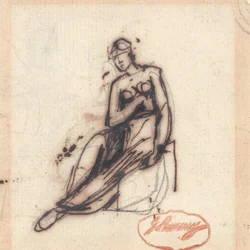 Femme assise