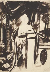 Étude pour le portrait de Lady Elizabeth Monson