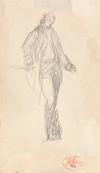 Étude pour le portrait du major Thomas Pearson