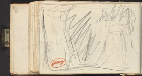 Deux personnages vêtus de robes flottantes