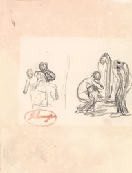 Deux croquis d