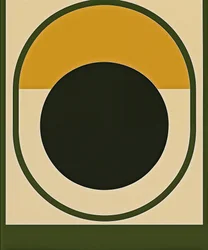 Inversion du soleil noir, 2025 (acrylique sur toile)