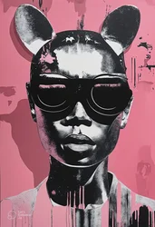 Ambition aveugle, 2024 (acrylique sur toile)