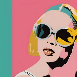 Regard glamour, 21e siècle (peinture)