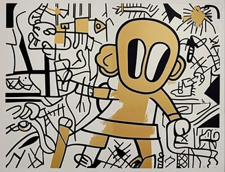 Main Character Energy, 2024 (acrylique sur toile)