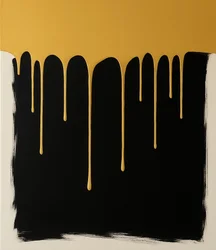 Poids du silence, 2025 (acrylique sur toile)