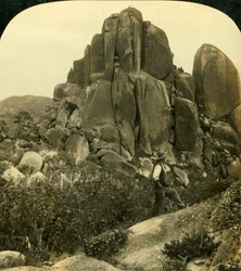 Cathedral Rock, Buffalo Ranges, Victoria, Australie, c1909