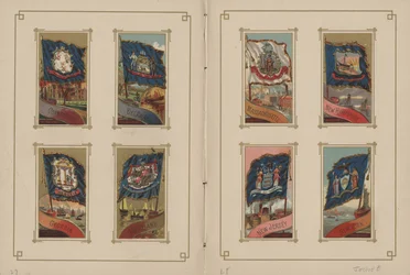 Drapeaux de toutes les nations et des États-Unis d